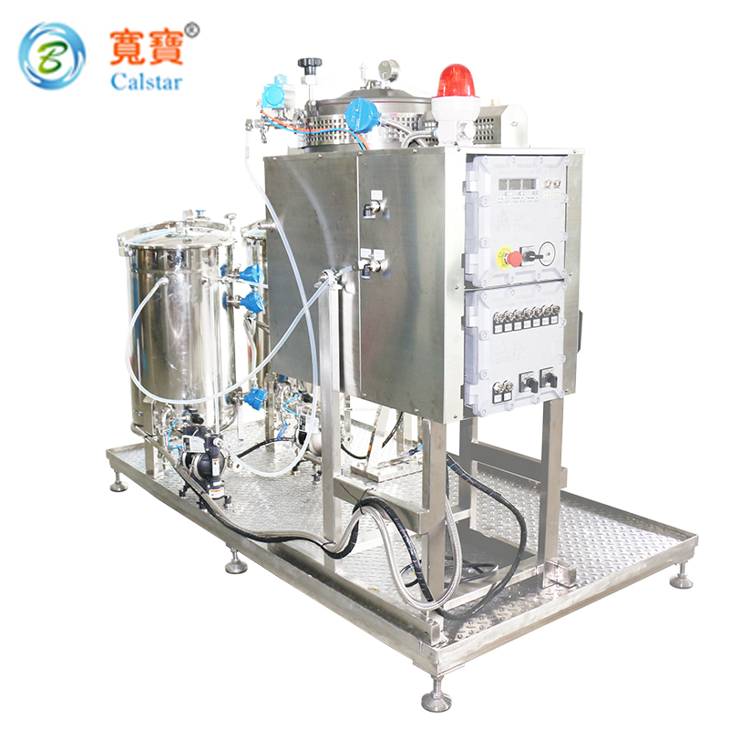 宽宝A60Ex改款双桶溶剂回收系统 有机废液蒸馏回收设备装置